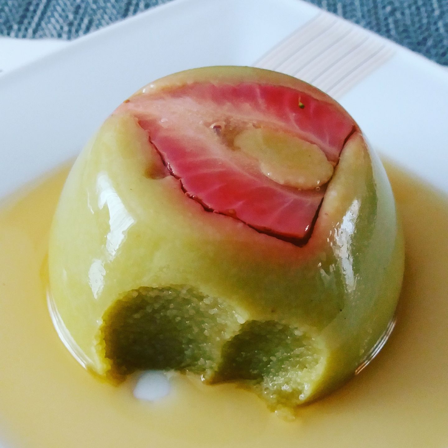 ZIELONA MANNA COTTA – WEGE DESER