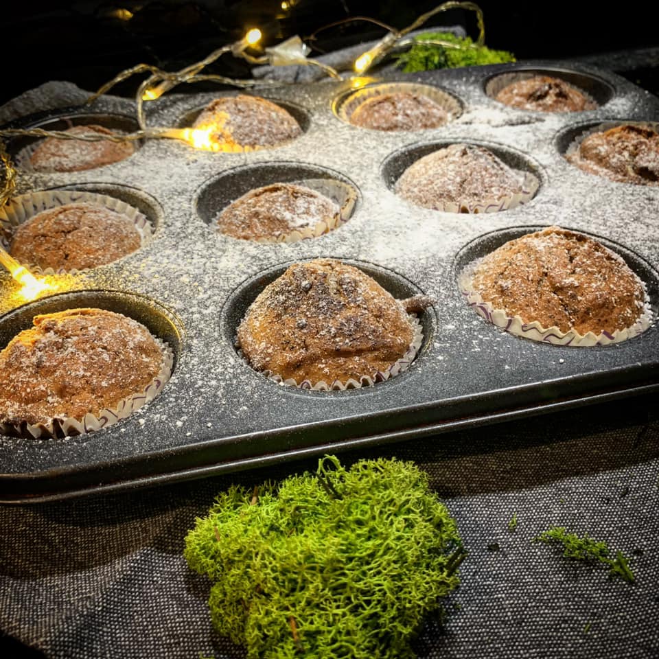 BABECZKI CZEKOLADOWO – ORZECHOWE