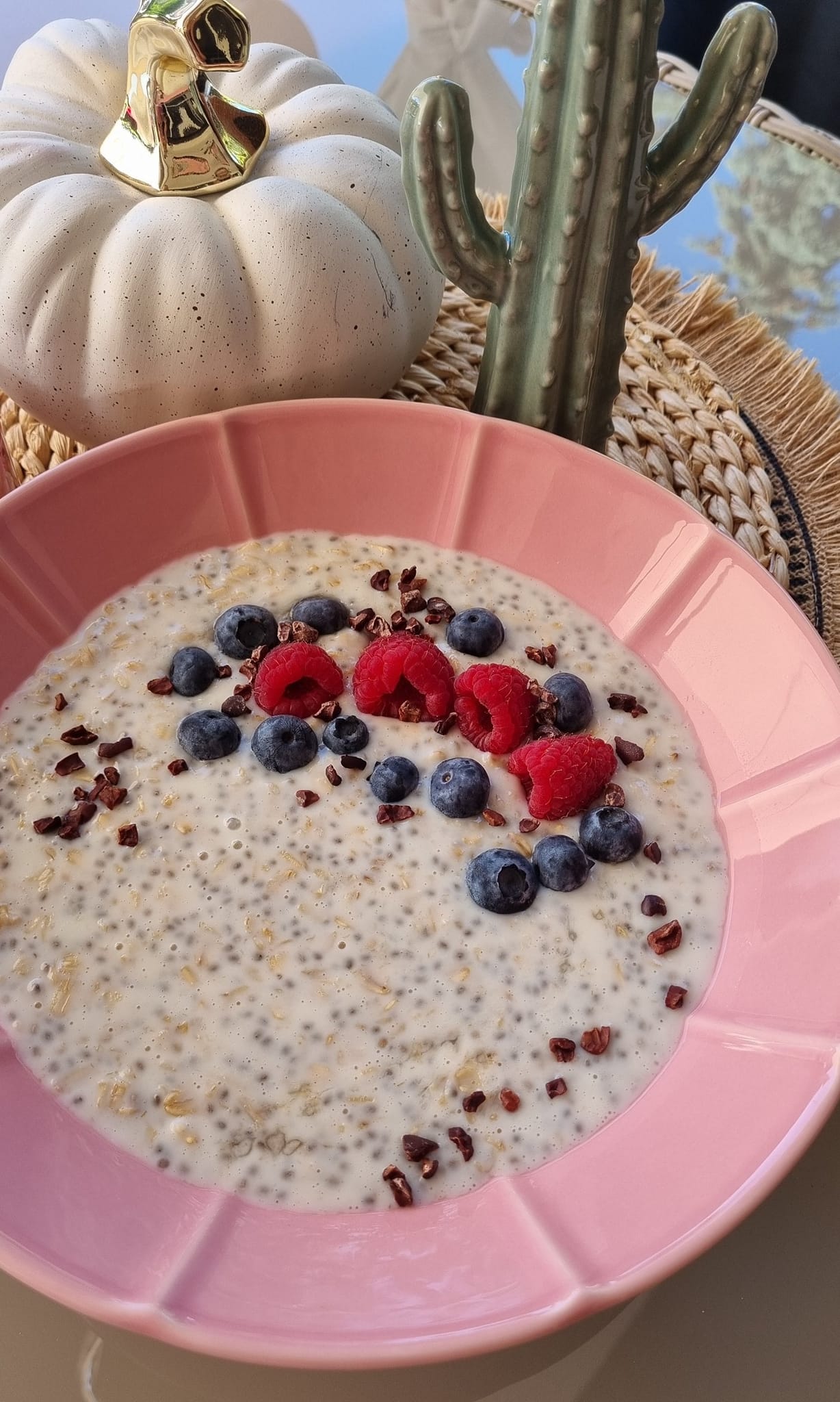 OWSIANKA Z CHIA I ZIARNAMI KAKAOWCA